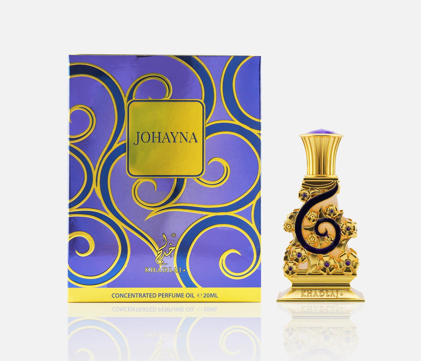 Johayna Purple 20ml Concentrated Perfume Oil - Estilo Fresco Dubai