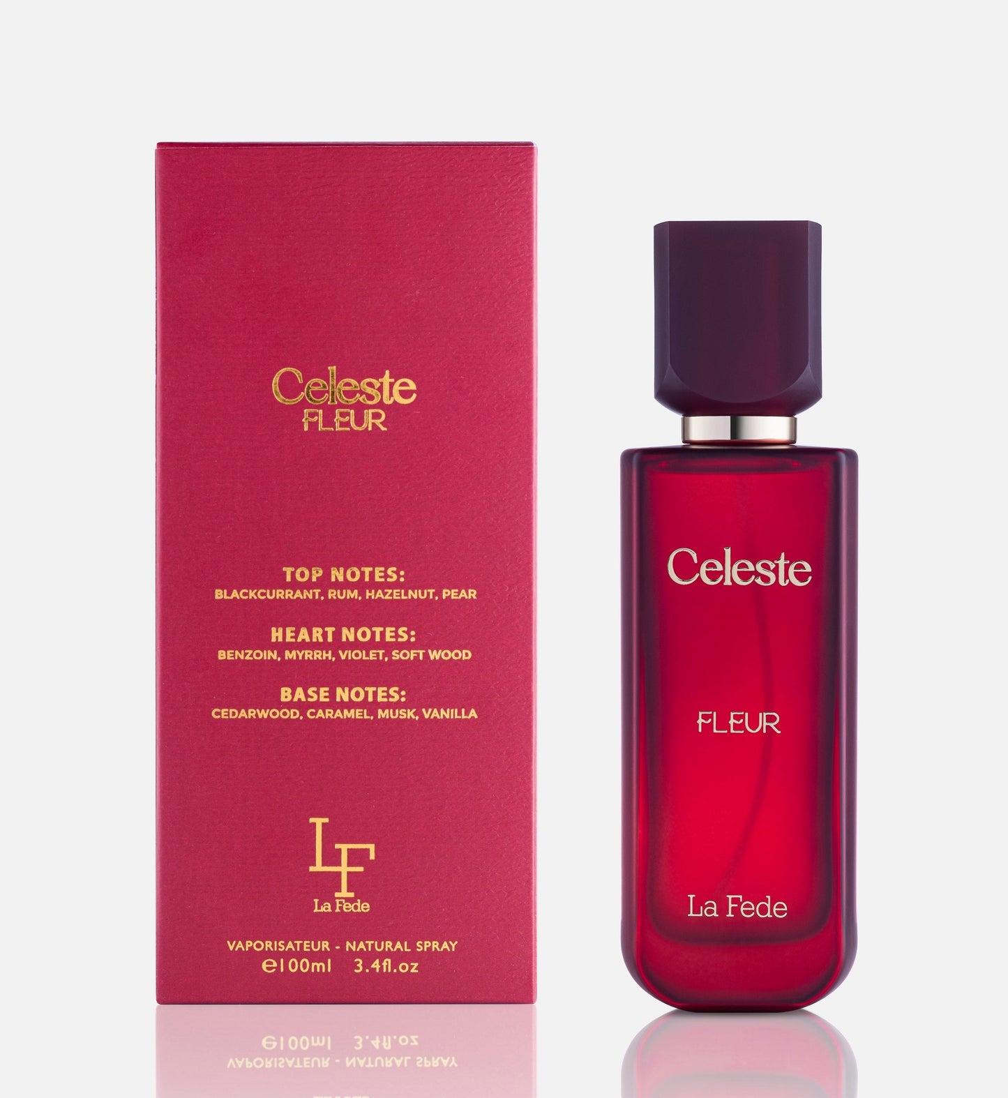 La Fede Celeste Fleur 100ml Eau de Parfum - Estilo Fresco Dubai