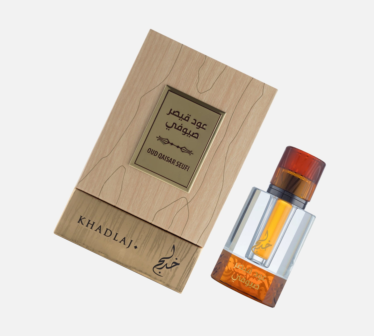 Khadlaj Dehnal Oud Qaisar Seufi 3ml - Estilo Fresco Dubai