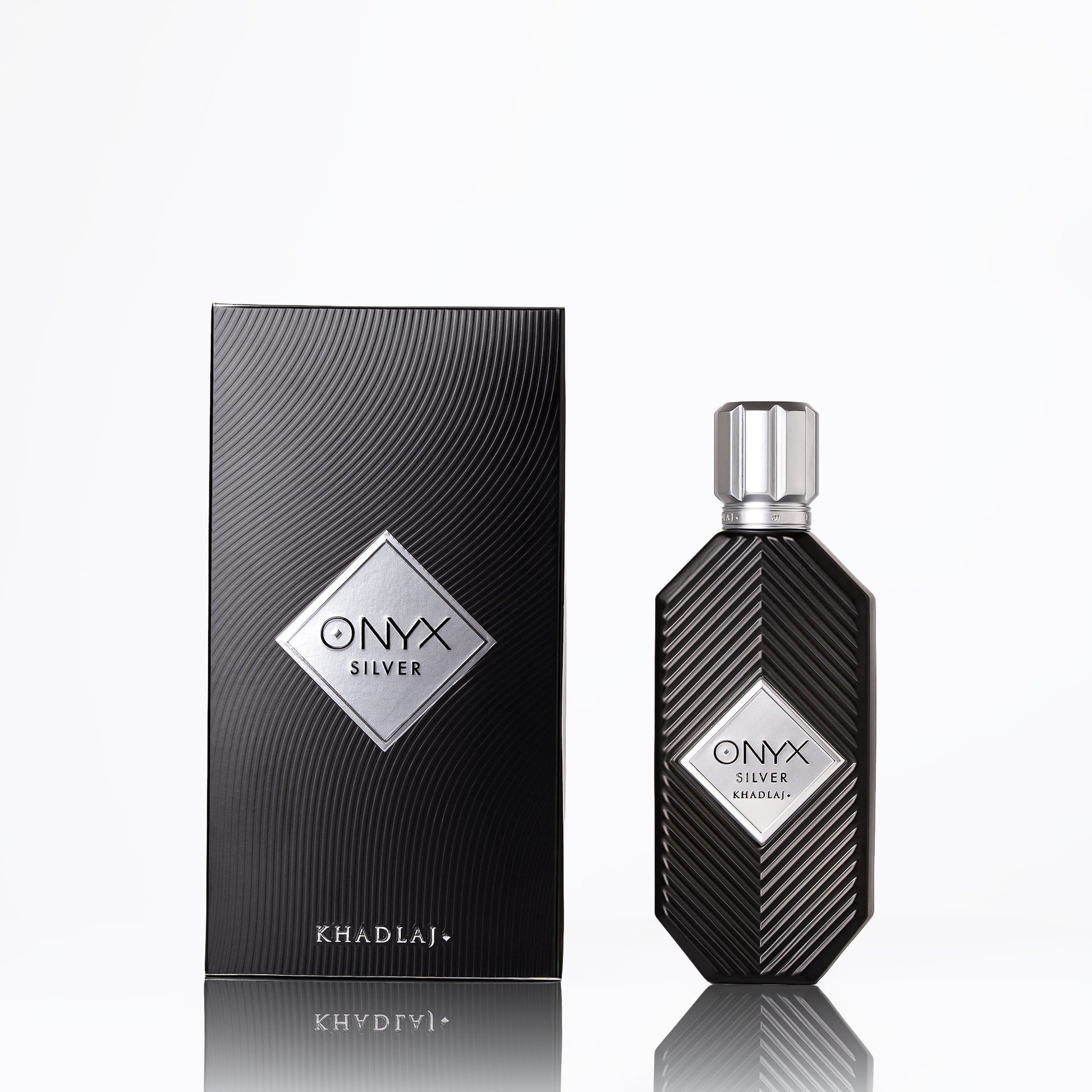 Khadlaj Onyx Silver 100ml Eau de Parfum for Men and Women - Estilo Fresco Dubai