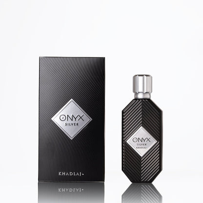 Khadlaj Onyx Silver 100ml Eau de Parfum for Men and Women - Estilo Fresco Dubai