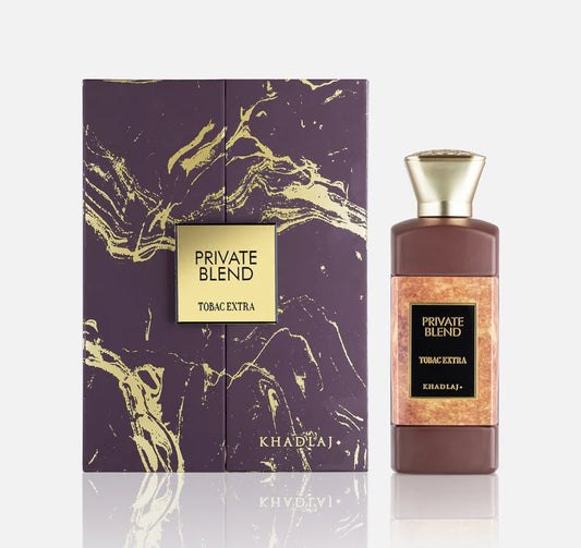 Khadlaj Private Blend Tobac 100ml Extrait de Parfum bottle - Estilo Fresco Dubai