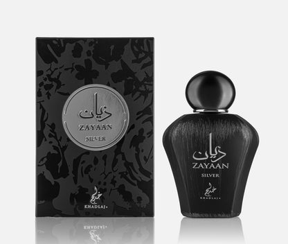 Khadlaj Zayaan Silver 100ml Eau de Parfum for Men - Estilo Fresco Dubai