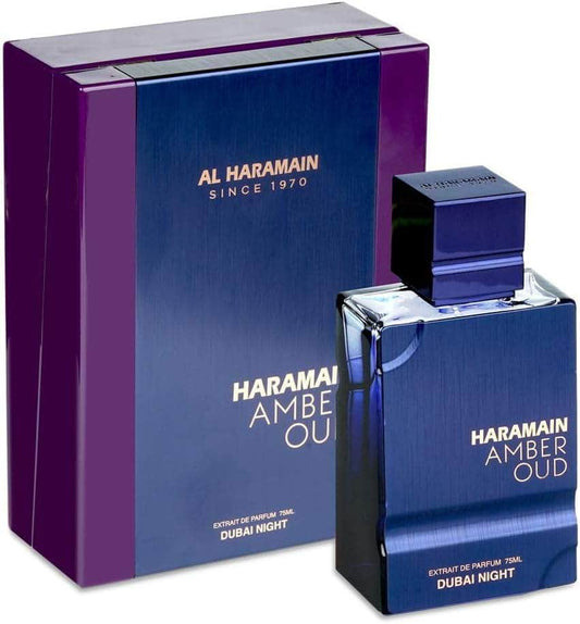 Estilo Fresco HARAMAIN AMBER OUD DUBAI NIGHT 75ML Perfume Spray