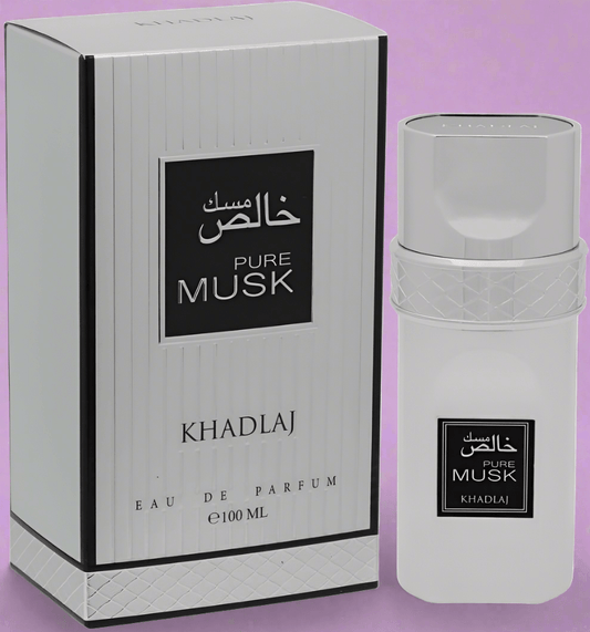 Khadlaj Perfumes Pure Musk For Unisex - EDP Spray, 100 ml Musk