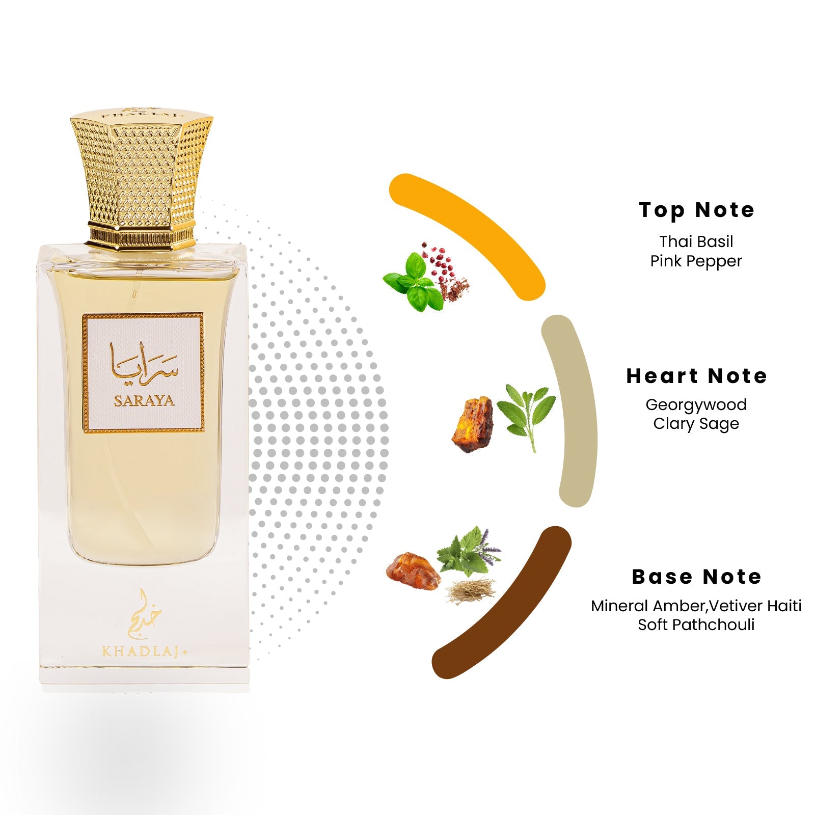 Khadlaj Saraya 60ml Extrait de Parfum for Men & Women - Estilo Fresco Dubai